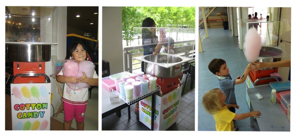 Candy Floss Machines at Previous Private Functions