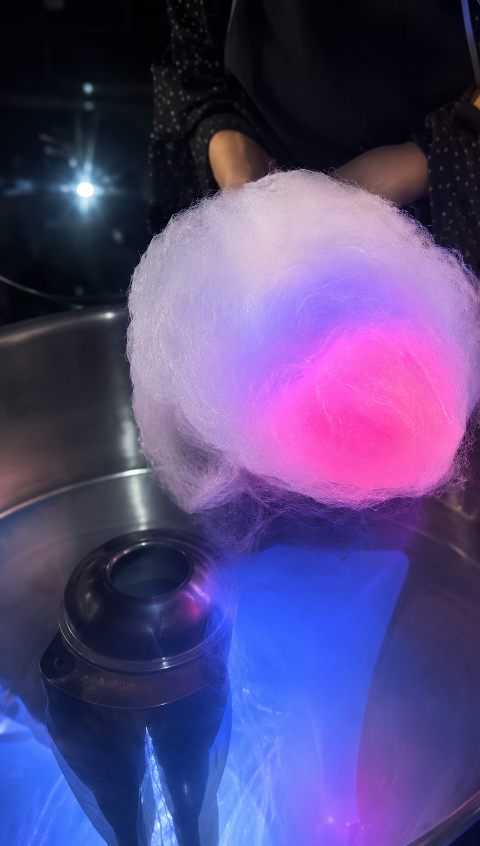 Cotton Candy with Light Stick