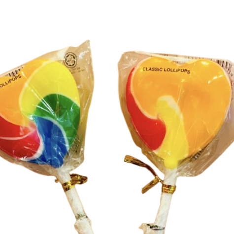 Customized lollipops with branding
