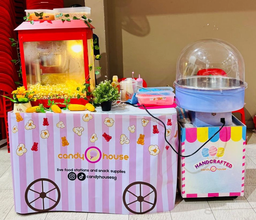 Candy House event snack setup